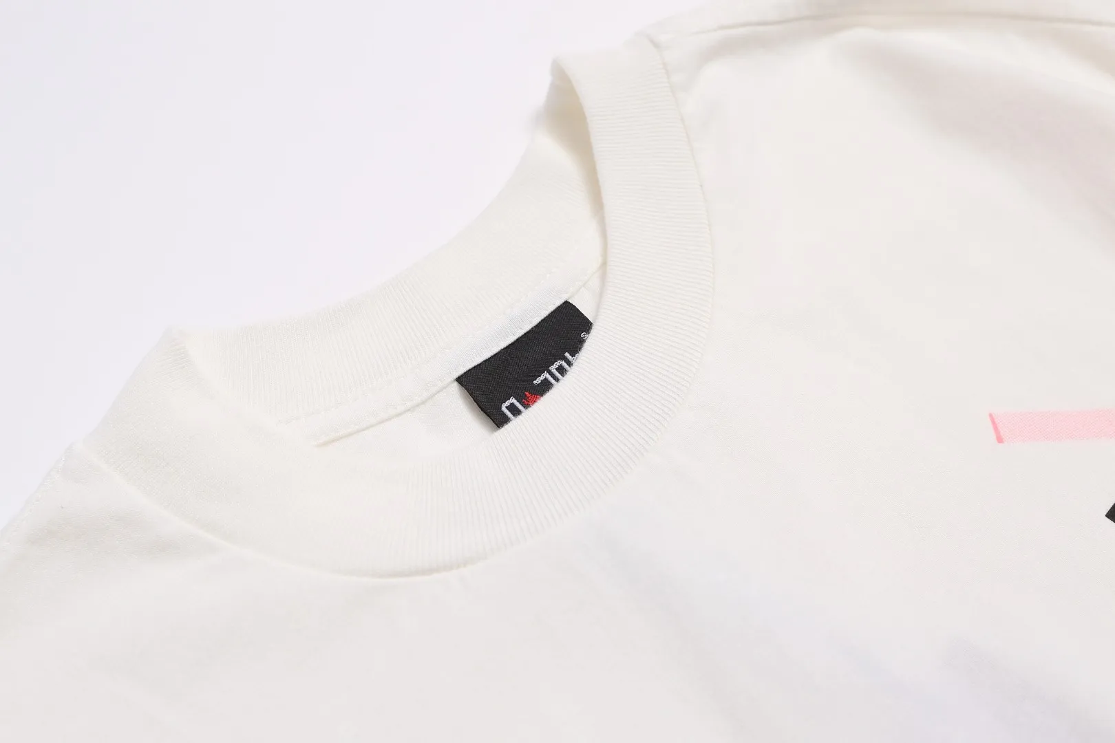 SAINT MICHAEL trendy high street small brain print distressed retro casual long-sleeved loose bottoming T-shirt Fabric: 260g Style number: SM08 Size: S-M-L-XL Color: White Price: P144